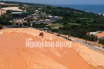 Cận cảnh mỏ titan băm nát bãi biển Bình Thuận