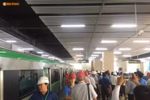 Cận cảnh chạy thử tàu điện trên cao Cát Linh - Hà Đông 