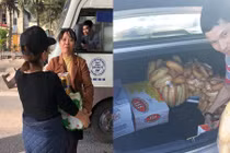 Lái xe “tiếp tế” lương thực để phản đối BOT Bắc Thăng Long - Nội Bài