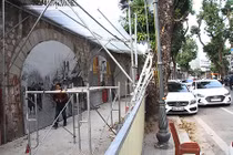 Phố bích họa Phùng Hưng ngổn ngang, nhếch nhác vì ngừng vẽ tranh