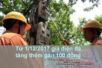 Giá điện năm 2018 sẽ quyết định tăng ra sao?