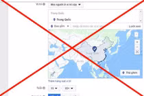 Facebook đã bỏ Trường Sa, Hoàng Sa khỏi bản đồ Trung Quốc