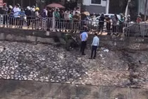 Buồn chuyện tình cảm, cô gái nhảy sông Tô Lịch tự tử