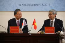 Nguyên Thủ tướng Nhật Bản Hatoyama Yukio thăm và làm việc tại Liên hiệp Hội Việt Nam