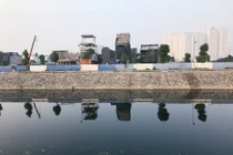 Cảnh tượng ngổn ngang dự án của Công ty BĐS Linh Đàm bị phạt 62,5 triệu