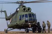 Khám máy trực thăng Mi-8 vừa rơi ở Nga, 18 người thiệt mạng