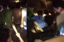 Kinh hoàng sạt lở đất vùi 2 cháu bé ở Bắc Kạn