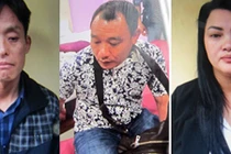 Nhóm người Trung Quốc dùng thẻ ATM giả rút tiền tại Hà Nội