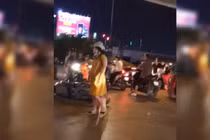 Công an vào cuộc vụ thanh niên đi SH lao trúng bà bầu