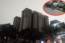 Cư dân The Vesta khốn khổ bịt mũi vì nước bể phốt tràn đầy sân