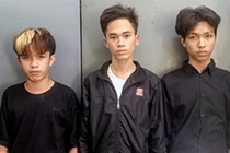 Băng cướp nhí chuyên dùng dao khống chế người sa lưới