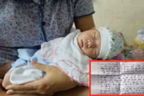 Bé gái mới sinh bị bỏ rơi cùng lá thư đáng trách của người mẹ