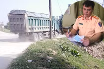 Hà Nội: CSGT thừa nhận xe chở cát “quá khổ”, phủ nhận nghi vấn “bảo kê”