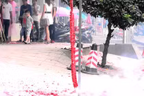 9X đem pháo đến đốt ở đám cưới nhận kết đắng