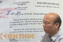 Giám đốc VP Đăng ký Đất Long Biên bị tố nhiều sai phạm: Quận Long Biên "trên nóng dưới lạnh"?