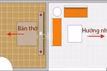 8 vị trí đại kỵ không nên đặt bàn thờ 