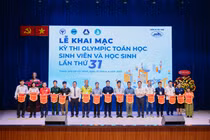Khai mạc Olympic Toán học SV-HS: Toán học là công cụ tư duy quan trọng