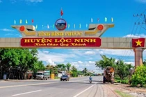 Bình Phước: Cầu đường Cẩm Xuyên trúng gói làm đường GTNT tại Lộc Ninh
