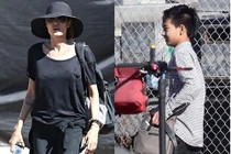 Con trai Maddox bất ngờ đến thăm mẹ Jolie tại trường quay