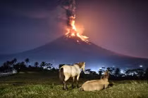 Thiên nhiên kỳ bí: Hồ nở hoa, núi lửa phun... như phim