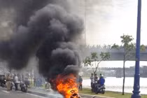 Phong tỏa hầm vượt sông lớn nhất Đông Nam Á