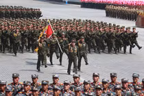 Góc ảnh chưa từng thấy trong cuộc duyệt binh Triều Tiên kỳ (1)