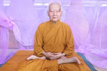 Tượng sáp HT.Thích Thanh Từ 