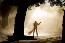 Dọn rác trong tâm