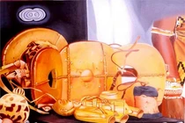 Bí ẩn chiếc ghế vàng ròng đến từ thiên đường 