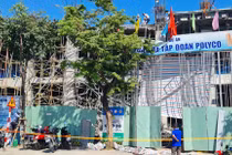 Đà Nẵng: Hiện trường vụ sập giàn giáo khiến 5 người thương vong