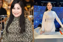 Giảm hẳn 17kg trong suốt 7 năm, Hồng Vân tự tin diện áo dài 