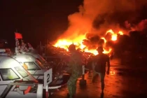  Hội An: 5 cano, 3 tàu du lịch bị cháy trong đêm 