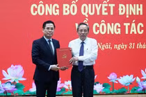 Thứ trưởng Bộ KH&CN được giới thiệu làm Chủ tịch UBND tỉnh Quảng Ngãi