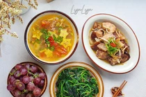 Món canh khế chua nấu với thịt bò thơm ngon, bổ dưỡng