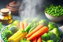 Không phải luộc hay xào, rau hấp mới là bổ dưỡng nhất
