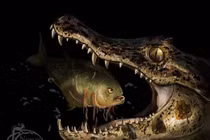 Điều gì xảy ra nếu thả cá sấu vào hồ đầy cá piranha?