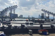 Lễ hội pháo hoa Đà Nẵng 2023: Cận cảnh khán đài 5.000 chỗ 