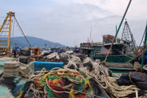 Toàn cảnh hoạt động của cảng cá lớn nhất miền Trung