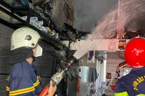 Toàn cảnh vụ cháy ở trung tâm Đà Nẵng sáng 20/10