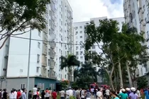 Đà Nẵng: Hiện trường vụ cháy căn hộ chung cư 12 tầng