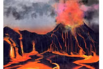 Phun trào núi lửa lớn -Thủ phạm gây tuyệt chủng 260 triệu năm trước