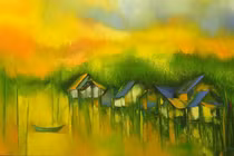 Họa sĩ Đào Hải Phong: Hội họa của tôi chỉ nhắc phía sau nhà bạn rất đẹp