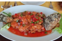 Cá mặt quỷ - món Triều Tiên đặc biệt ở Hà Nội