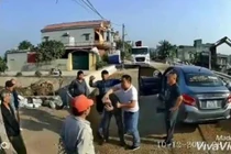 Chủ xe khách Thái Bình bị nhóm côn đồ chặn xe, hành hung dã man