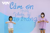 Độc đáo góc phố bích hoạ chống dịch COVID-19 tại Hà Nội
