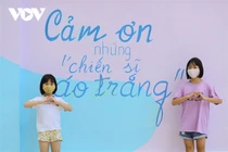 Độc đáo góc phố bích hoạ chống dịch COVID-19 tại Hà Nội