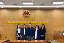 Lãnh đạo Liên hiệp Hội Việt Nam làm việc với UB Nhà nước về người Việt Nam ở nước ngoài