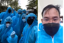 Những hình ảnh xúc động trong tâm dịch COVID-19 tại Bắc Giang 