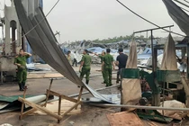 Cận cảnh nhà cửa tan hoang sau cơn lốc xoáy kinh hoàng ở Vĩnh Phúc