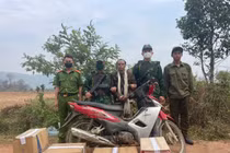 Bắt đối tượng vận chuyển trái phép hơn 1 tạ thuốc nổ 